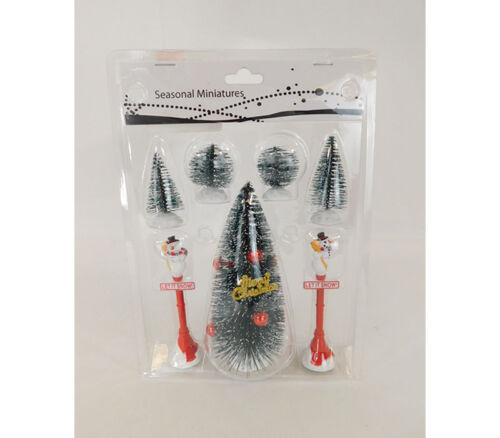 Let It Snow Miniature Winter Scene Kit