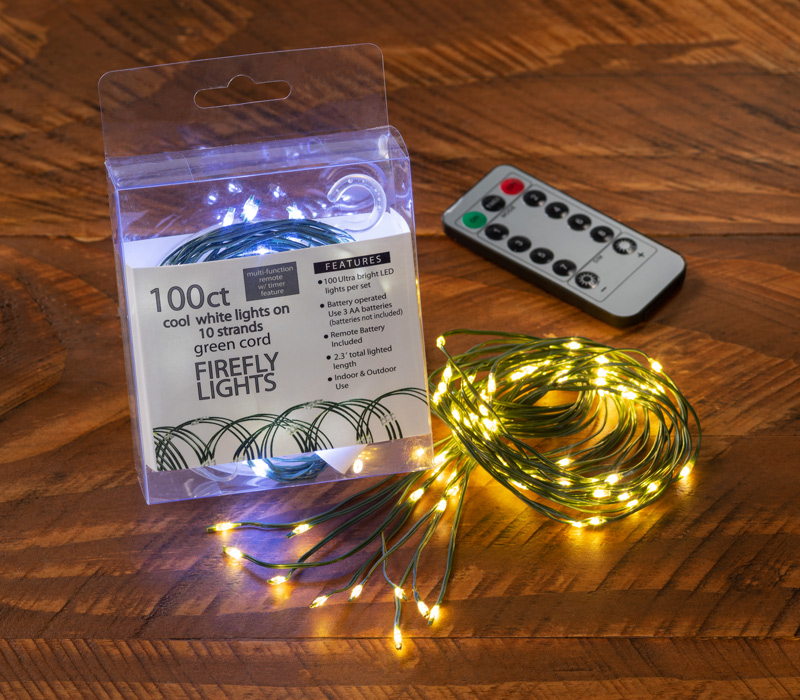 100ct. Pink LED String Lights