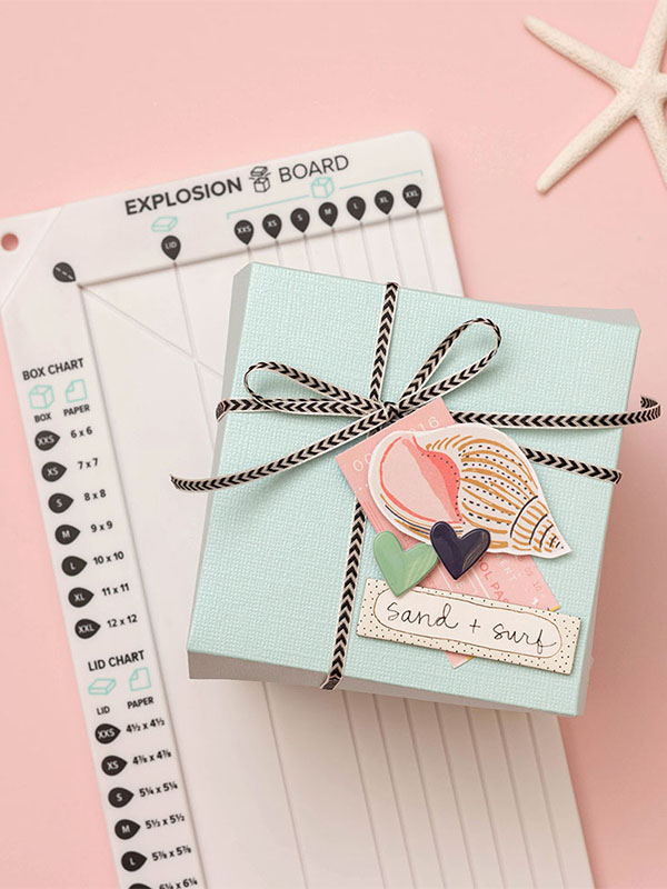 How to Make a Explosion Box Card - Craft Warehouse