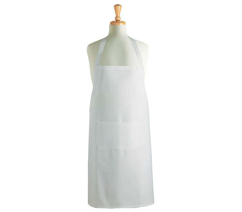 White Cotton Chefs Apron