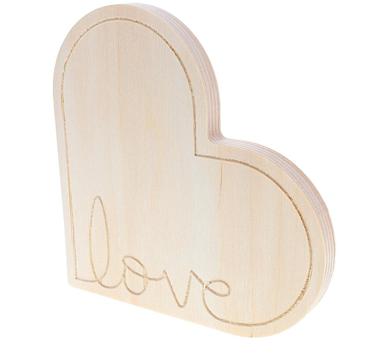 Good Wood Wooden Love Heart