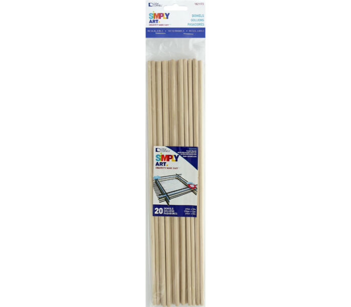 Forster Woodsies - Dowel Package 12-inch x 3/16-inch 20 Piece