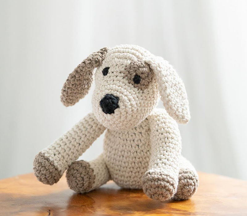 Millie the Puppy Amigurumi Crochet Kit