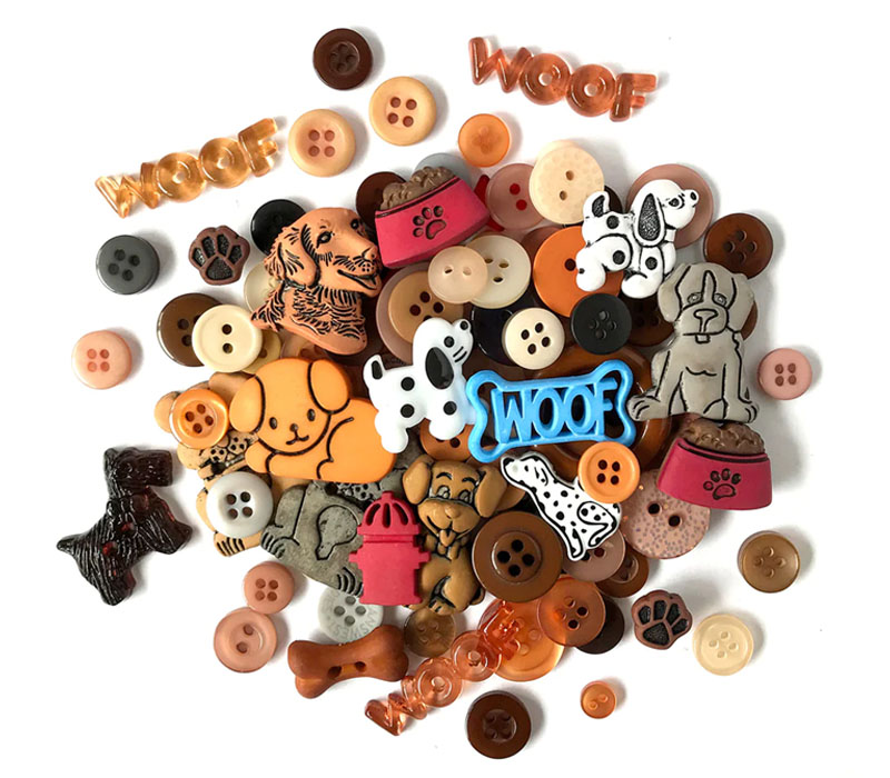 Dogs Theme Buttons Value Pack #VP303