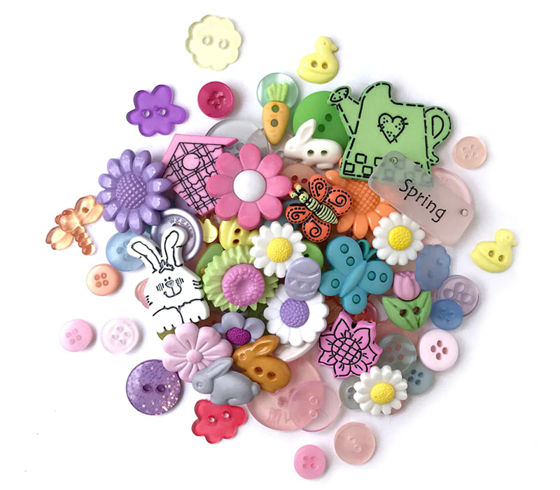 Spring Theme Buttons Value Pack #VP320