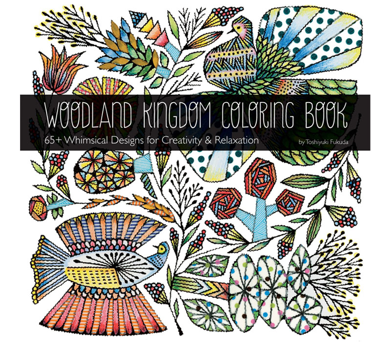 Woodland Kingdom Coloring Book