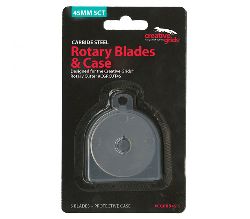 Olfa Rotary Cutting Blade-45 mm-2 Blades – Platinum So n Sews