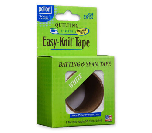 Pellon Easy-Knit Batting and Seam Tape. 1 1/2-inch x 10 yards. EK150