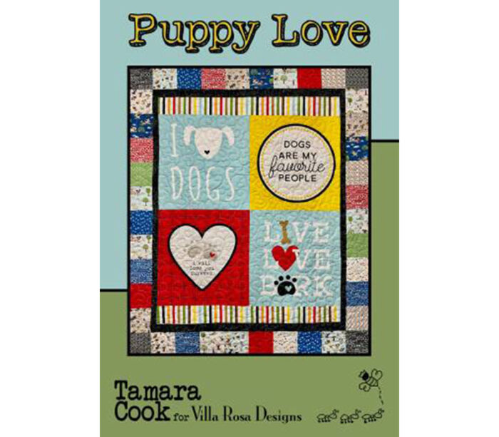 VillaRosa Quilt Designs Puppy Love Pattern