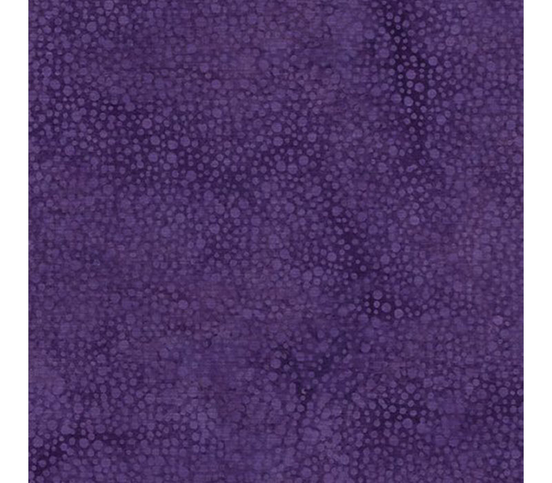 Imperial Mums Batiks Dots in Wisteria Purple