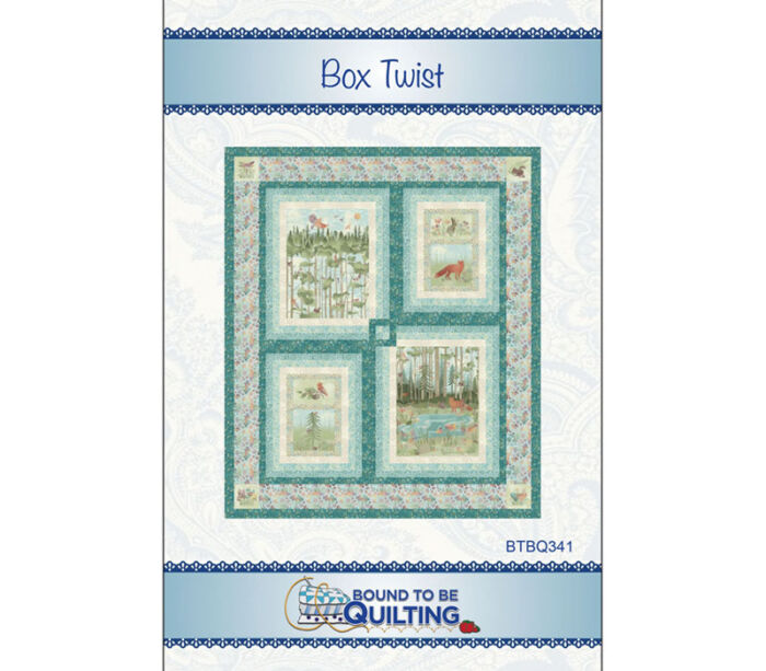 Bound to Be Quilting Box Twist Quilt Sewing Pattern. BTBQ341