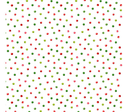 Watermelon Party Watermelon Red and Green Dots on White