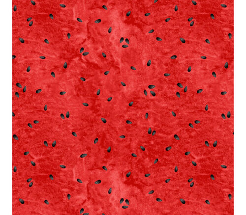 Watermelon Party Watermelon Seeds on Red