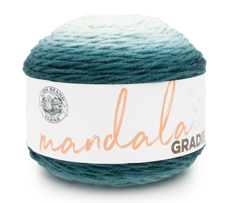 Mandala Gradient Dark Teal 558-211