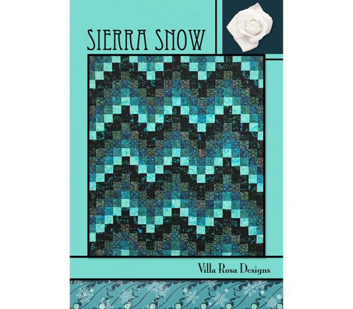 Peppermint Batiks Sierra Snow Quilt Top Kit