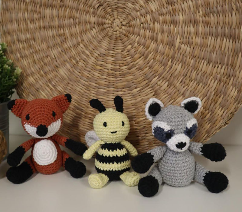 Forest Friends Amigurumi Crochet Kit #PAK350